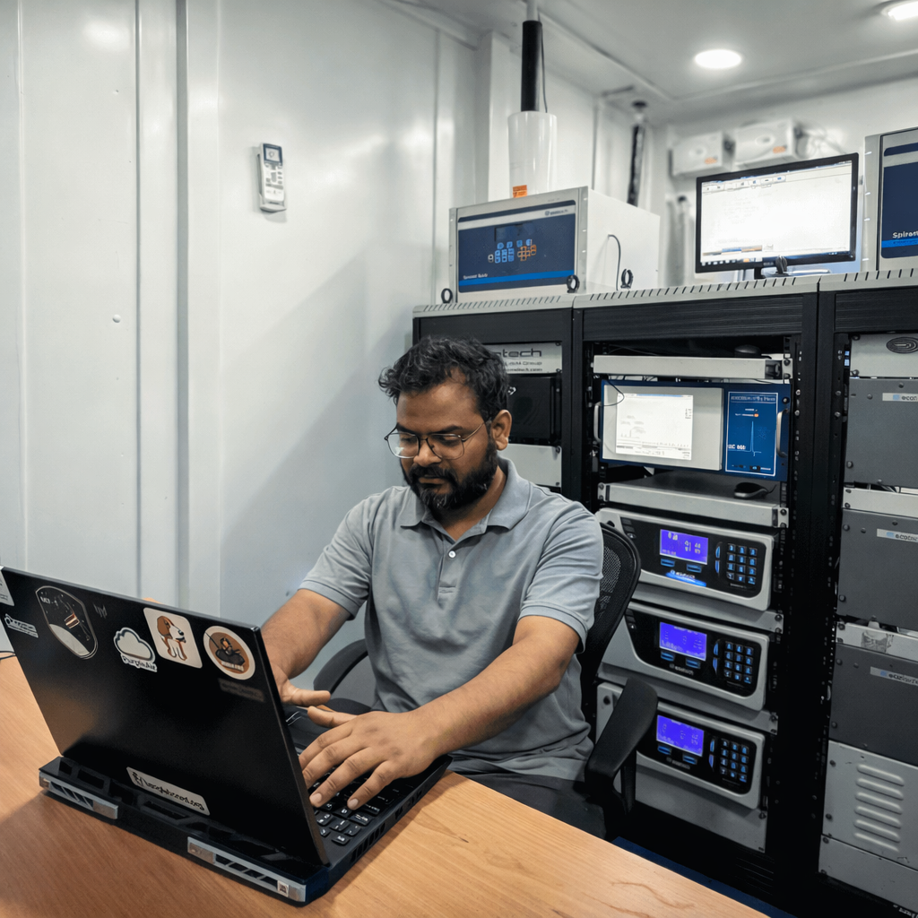 Gulshan working on sensor deployment